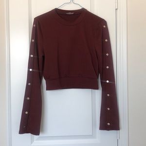 Fashion Nova Crop Top Sweater